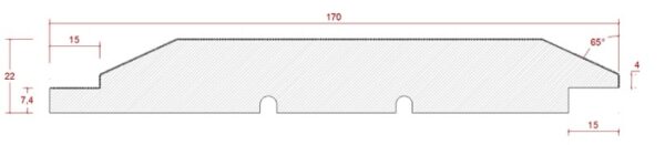 22x170 Timmerpanel - Image 3
