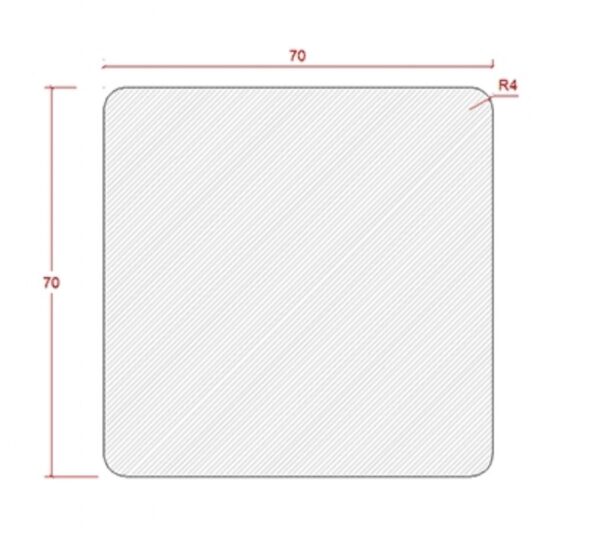 70x70 Regel Impregnerad - Image 3
