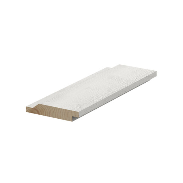 22x120 Enkelfas Grundmålad vit
