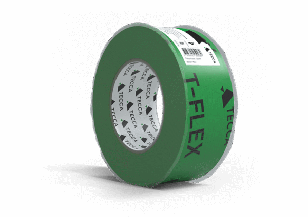 T-Flex Byggtätningstejp 50mm x 25 meter grön