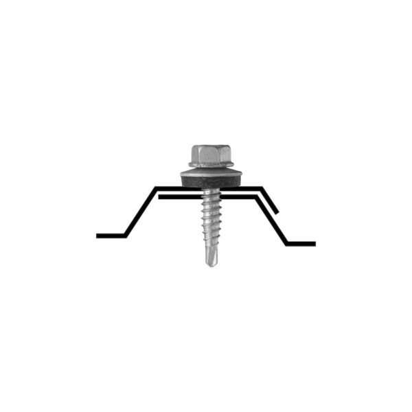 FARMARSKRUV KLARLACK 4,8x35 - Image 3