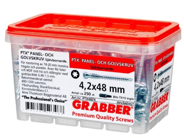 PTX GOLVSKRUV 4,2x48 250st